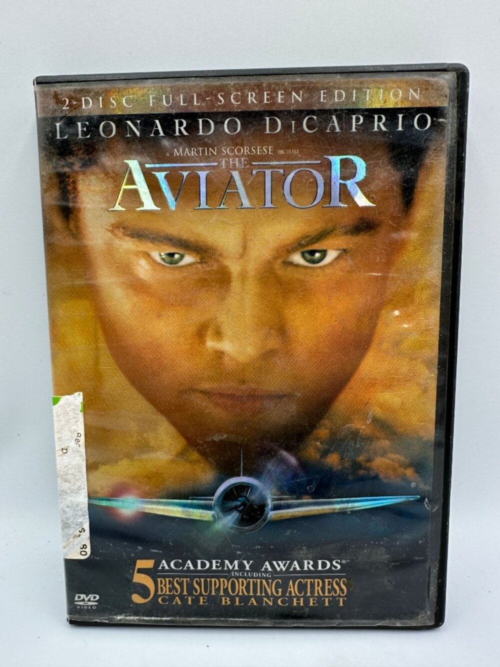 The Aviator DVD 2004 Leonardo DiCaprio PG-13 2 Disc Set Full Screen Miramax